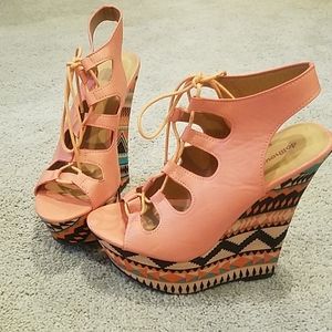 DOLLHOUSE plateau shoes